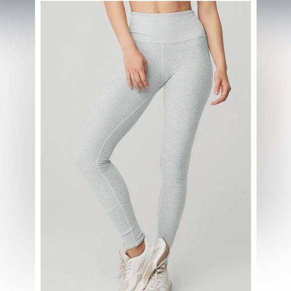 High-Waist Alosoft Lounge Legging - Picture 2 of 7